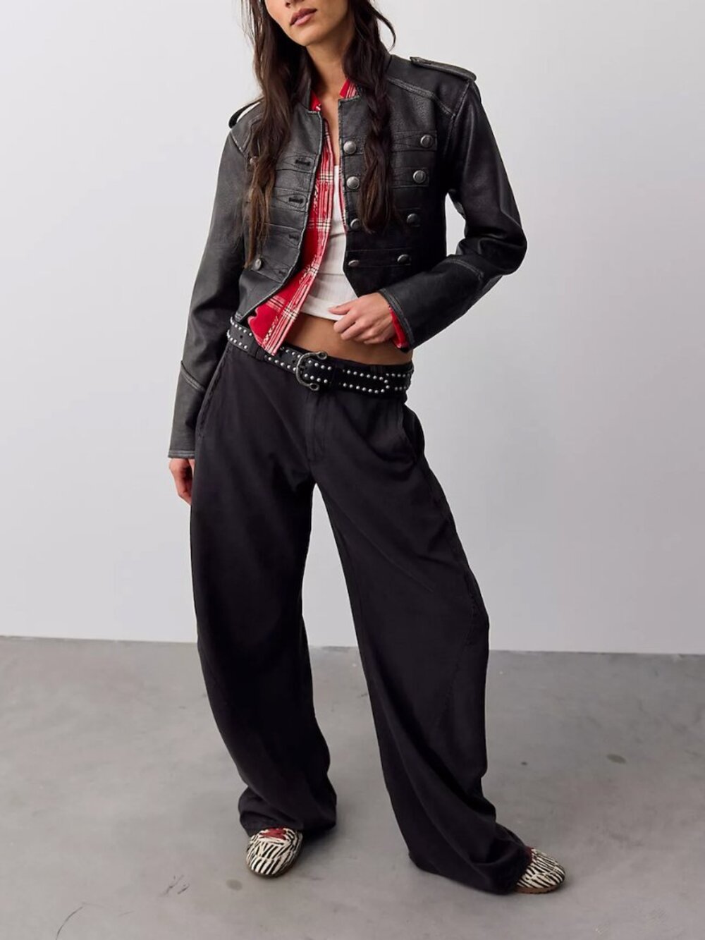 Free People- Spotlight Washed Barrel Chino Trousers